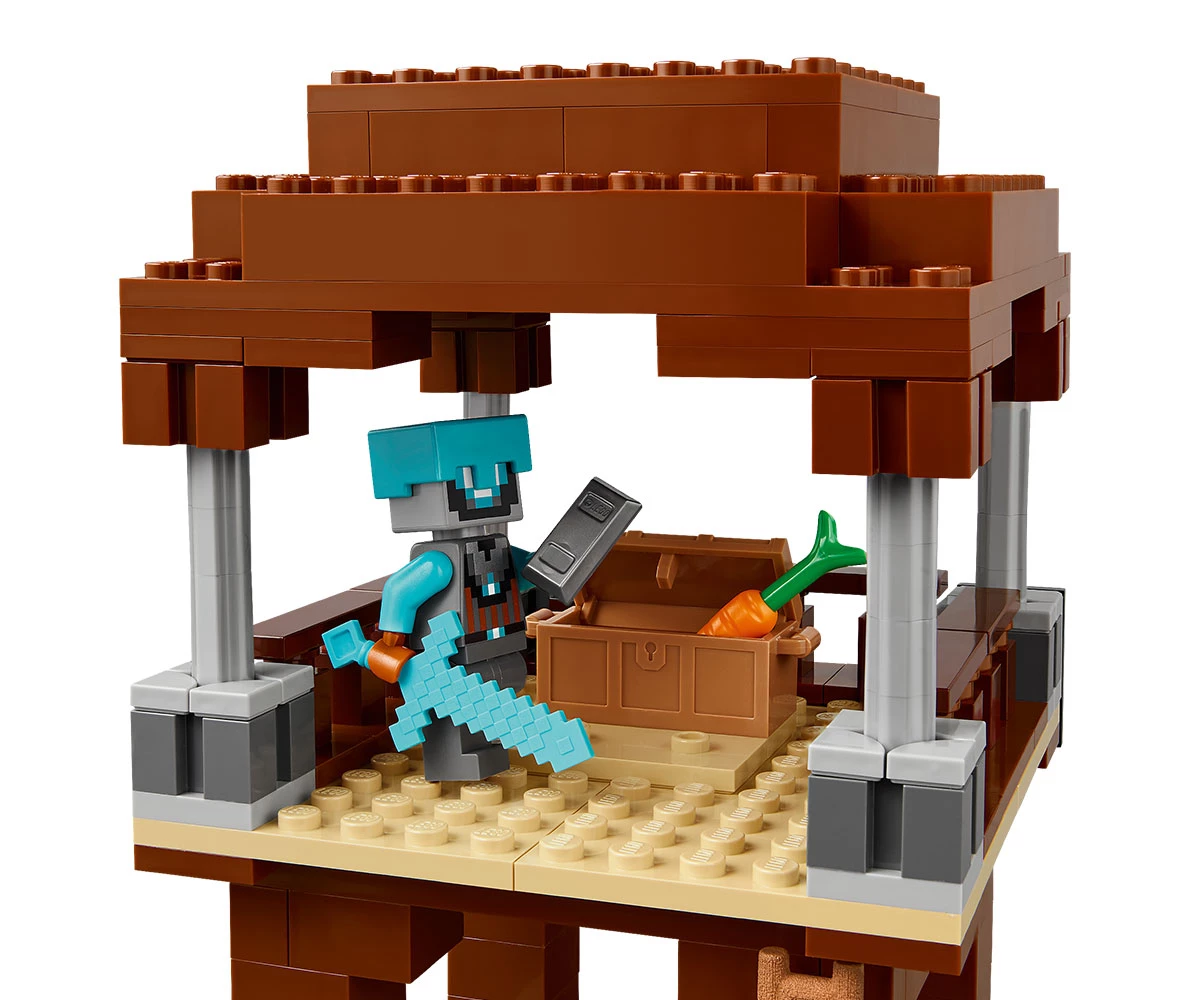 Детски комплект за игра LEGO® Minecraft® 21278 - Кулата на грабителите и Опустошителя thumb 6 LEGO® Minecraft® 21278 - The Pillager Outpost and Ravager thumb 6