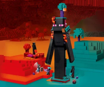 Детски комплект за игра LEGO® Minecraft® 21279 – Кулата на Ендърмен