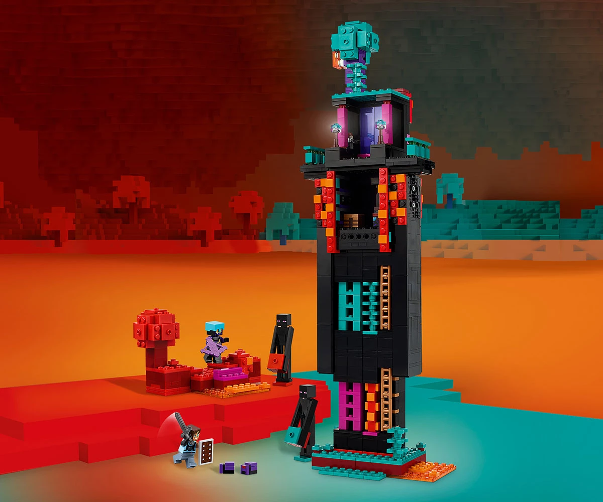 Детски комплект за игра LEGO® Minecraft® 21279 - Кулата на Ендърмен thumb 12 LEGO® Minecraft® 21279 - The Enderman tower thumb 12