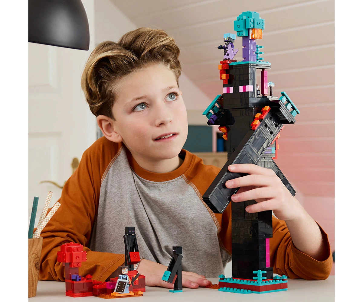Детски комплект за игра LEGO® Minecraft® 21279 - Кулата на Ендърмен thumb 8 LEGO® Minecraft® 21279 - The Enderman tower thumb 8