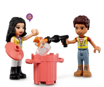 Детски комплект за игра LEGO® Friends 41712 – Камион за рециклиране