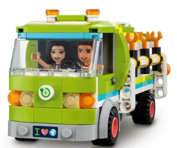 Детски комплект за игра LEGO® Friends 41712 – Камион за рециклиране