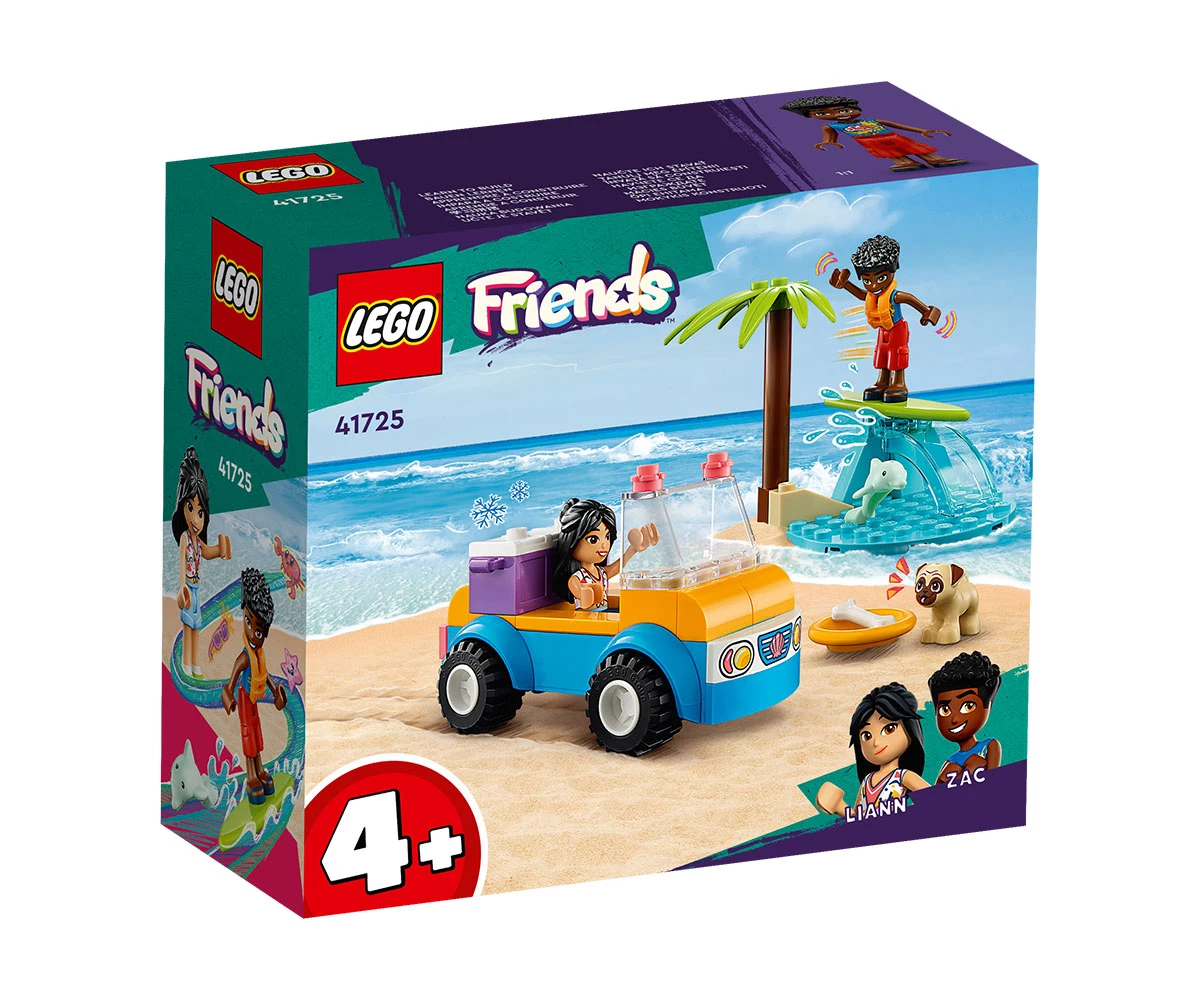 Детски комплект за игра LEGO® Friends 41725 - Забавления с плажно бъги Конструктор ЛЕГО Friends 41725