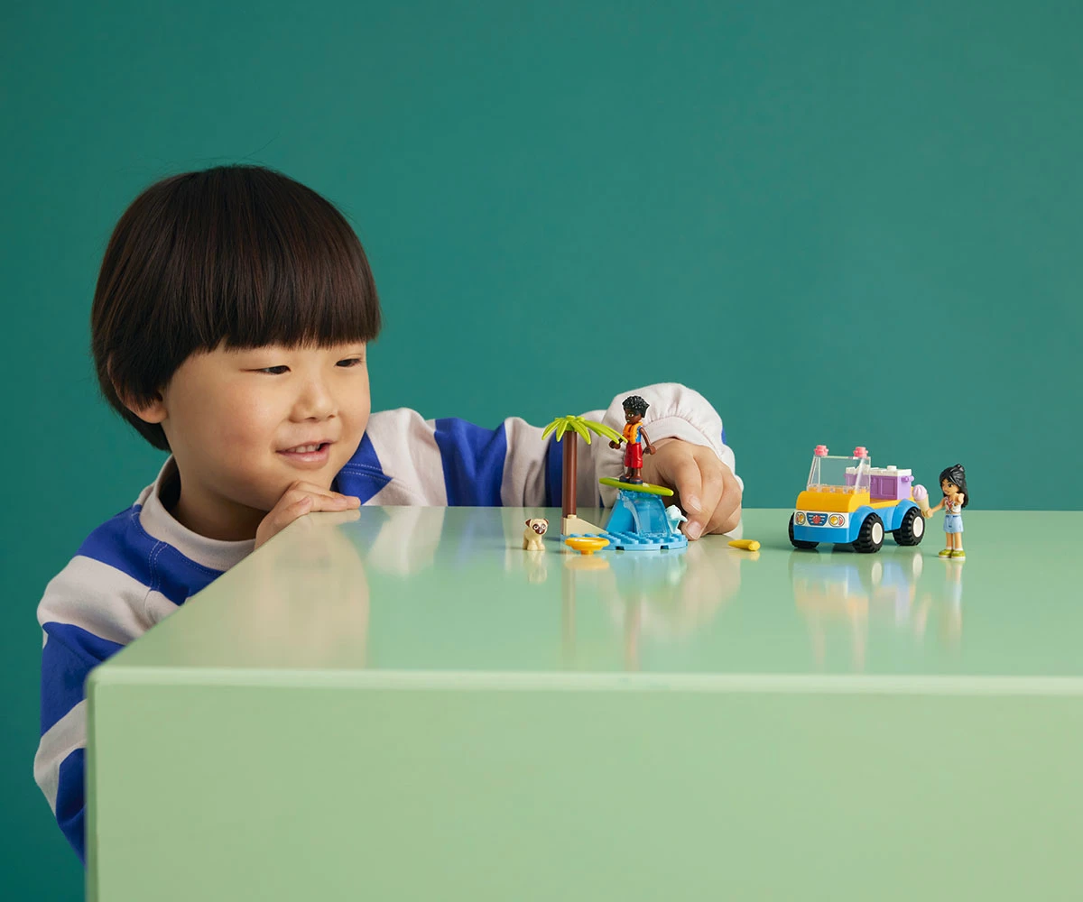 Детски комплект за игра LEGO® Friends 41725 - Забавления с плажно бъги thumb 10 Конструктор ЛЕГО Friends 41725 thumb 10
