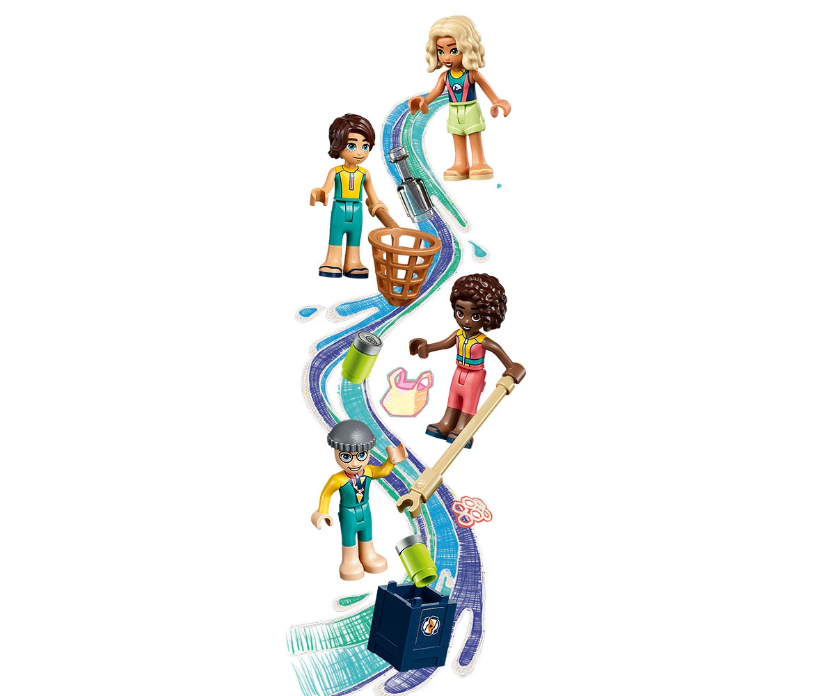 Детски комплект за игра LEGO® Friends 41734 - Морска спасителна лодка thumb 10 Конструктор ЛЕГО Friends 41734 thumb 10