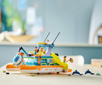 Детски комплект за игра LEGO® Friends 41734 – Морска спасителна лодка