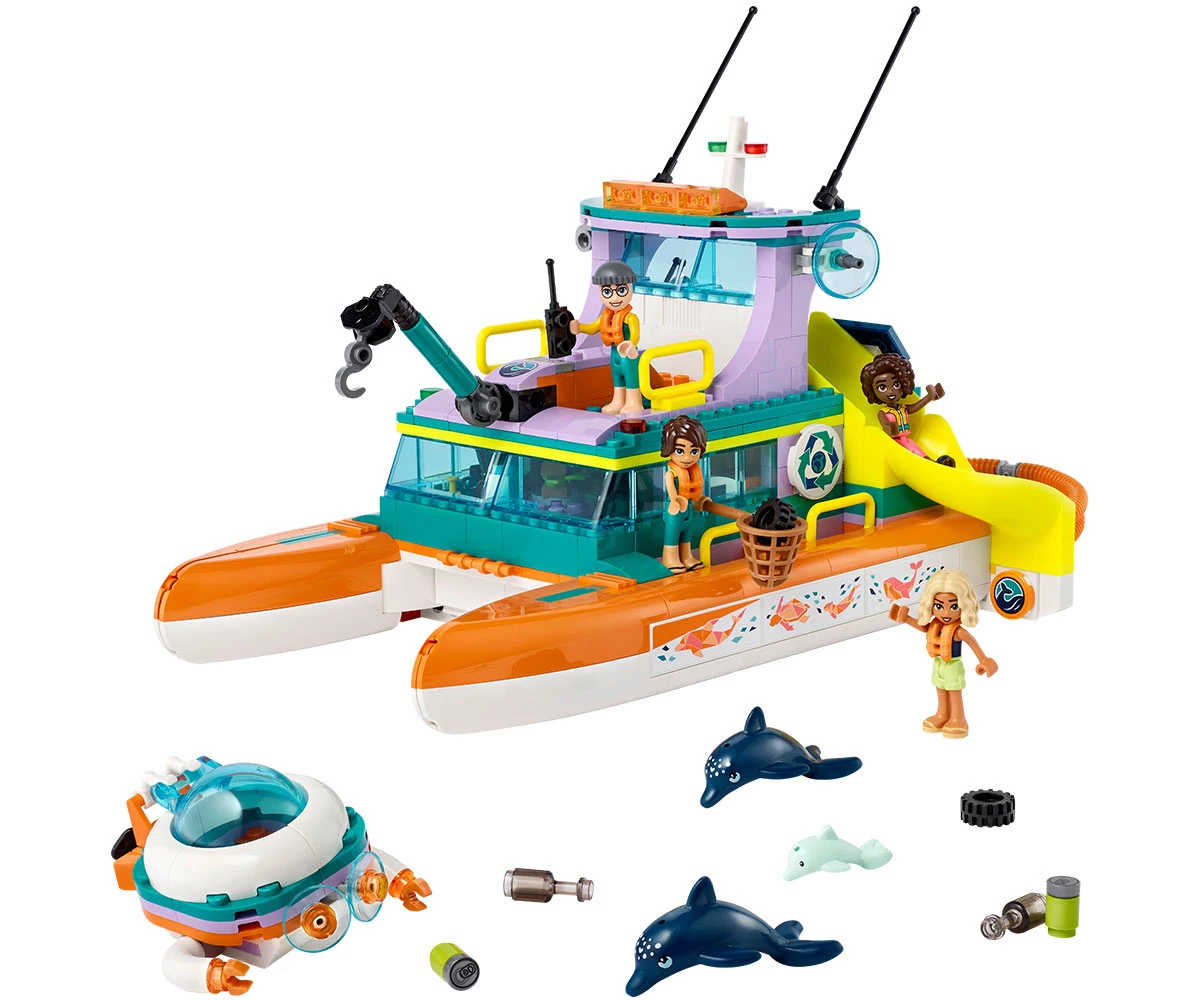 Детски комплект за игра LEGO® Friends 41734 - Морска спасителна лодка thumb 3 Конструктор ЛЕГО Friends 41734 thumb 3