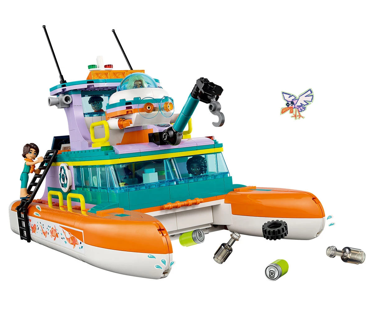 Детски комплект за игра LEGO® Friends 41734 - Морска спасителна лодка thumb 5 Конструктор ЛЕГО Friends 41734 thumb 5