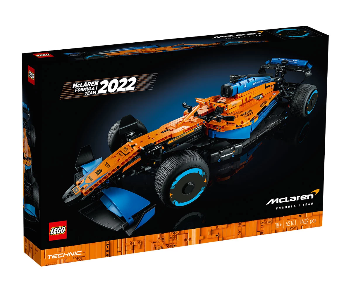 Детски комплект за игра LEGO® Technic 42141 - Състезателна кола McLaren Formula 1™ Конструктор ЛЕГО Technic 42141