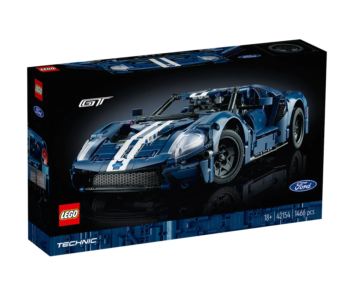 Детски комплект за игра LEGO® Technic 42154 - 2022 Ford GT Конструктор ЛЕГО Technic 42154