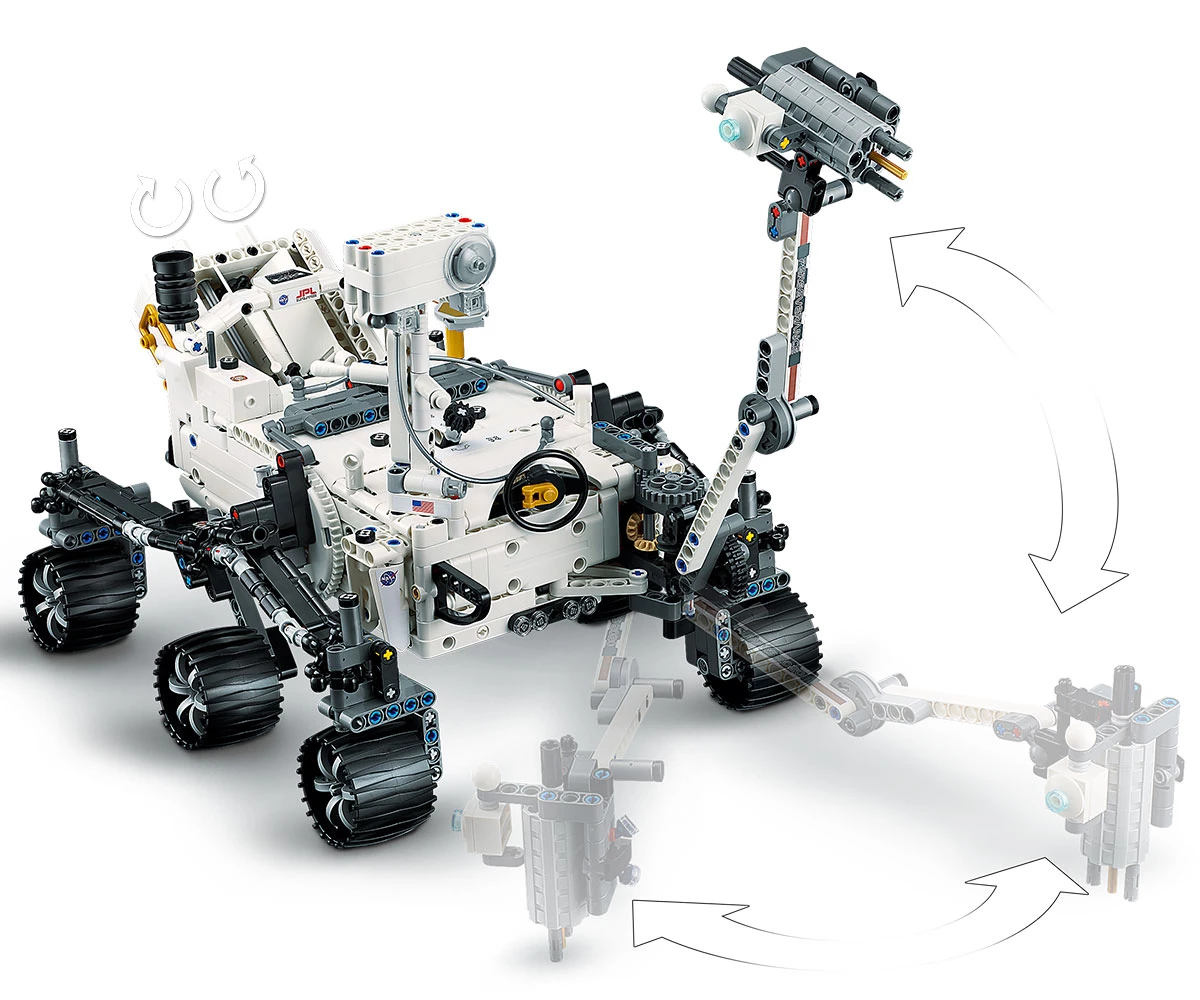Детски комплект за игра LEGO® Technic 42158 - Марсоходът на НАСА Пърсивиърънс thumb 9 Конструктор ЛЕГО Technic 42158 thumb 9