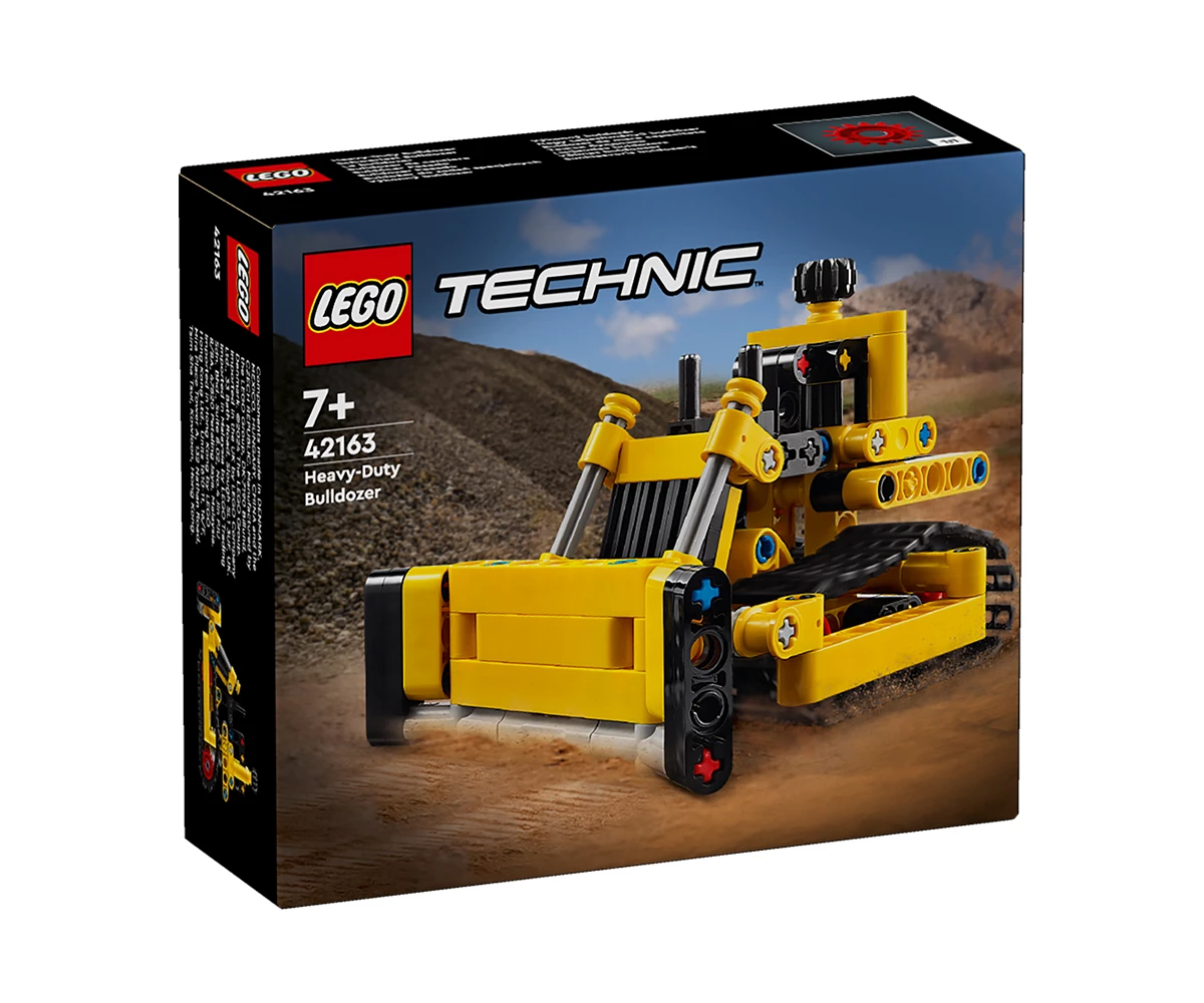 Детски комплект за игра LEGO® Technic 42163 - Тежък булдозер Конструктор ЛЕГО Technic 42163