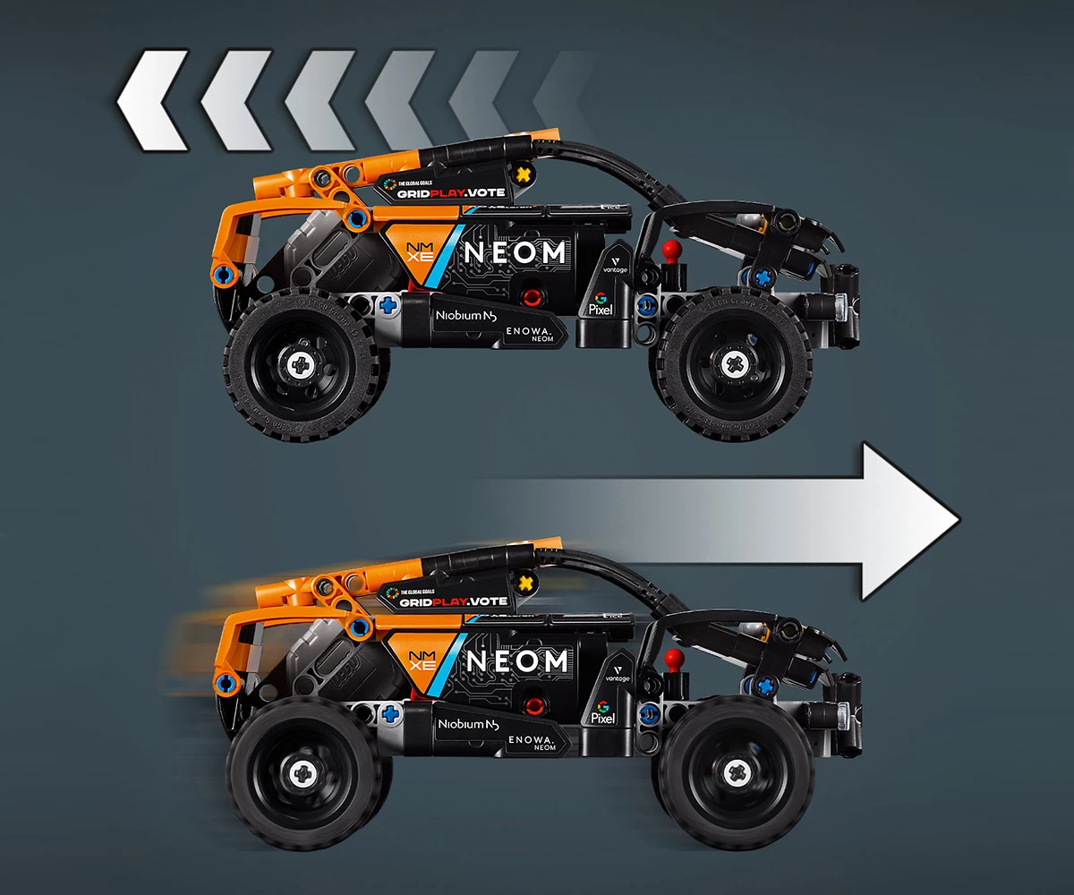 Детски комплект за игра LEGO® Technic 42166 - Състезателна кола NEOM McLaren Extreme E thumb 8 Конструктор ЛЕГО Technic 42166 thumb 8