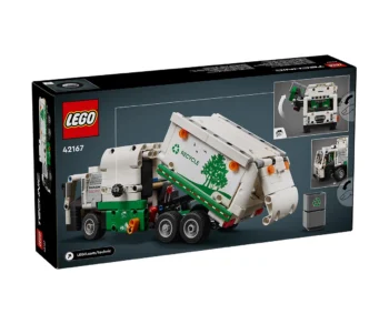Детски комплект за игра LEGO® Technic 42167 – Боклукчийски камион Mack® LR Electric