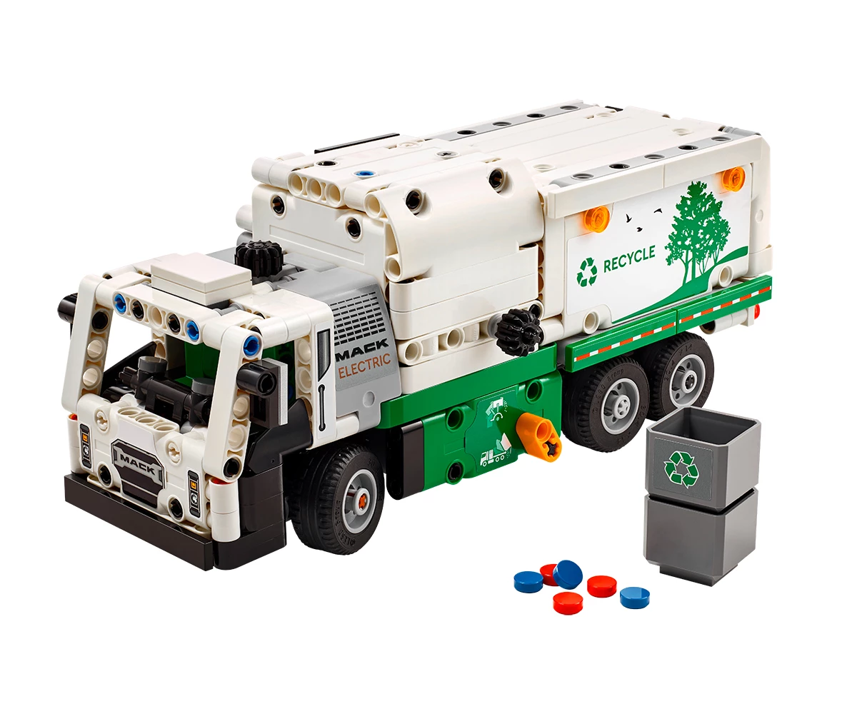Детски комплект за игра LEGO® Technic 42167 - Боклукчийски камион Mack® LR Electric thumb 3 Конструктор ЛЕГО Technic 42167 thumb 3