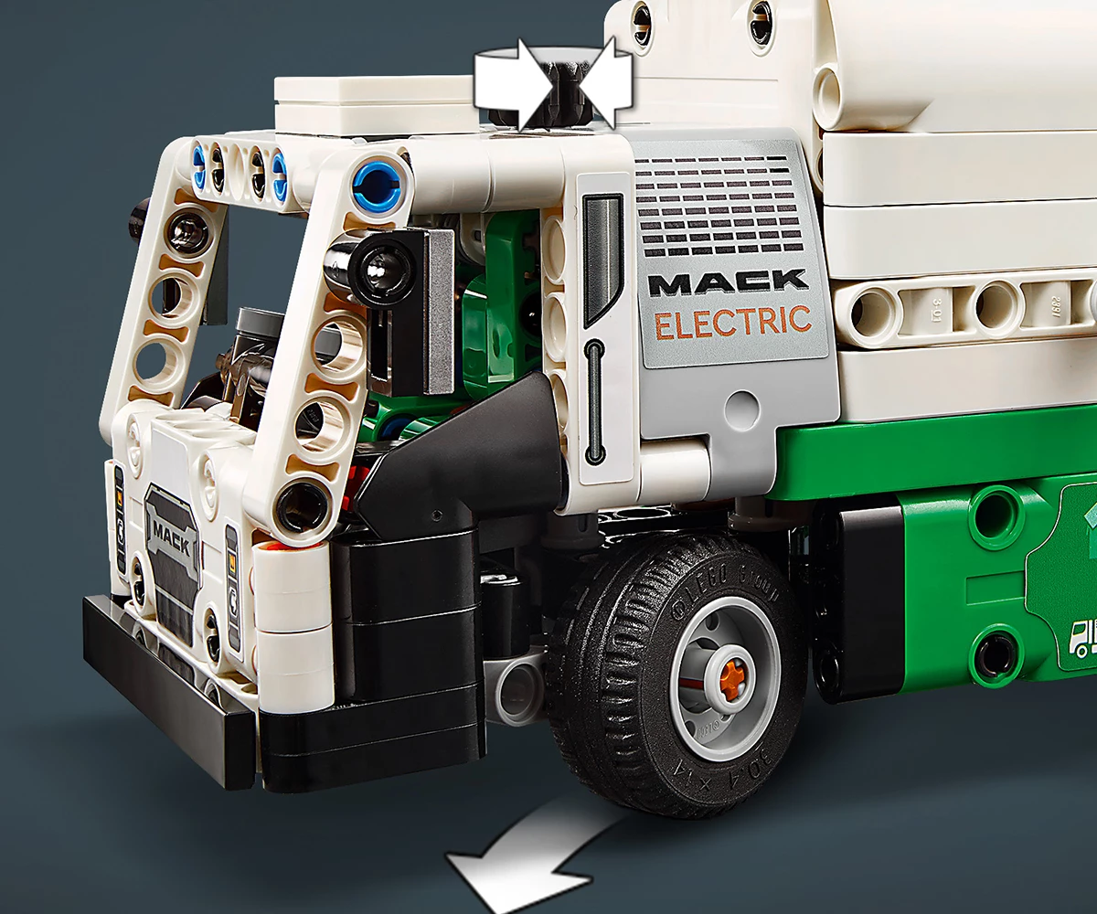 Детски комплект за игра LEGO® Technic 42167 - Боклукчийски камион Mack® LR Electric thumb 10 Конструктор ЛЕГО Technic 42167 thumb 10