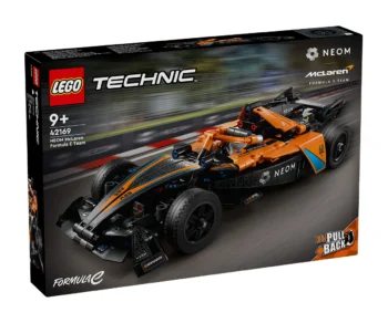 Детски комплект за игра конструктор LEGO® Technic 42169 – Състезателна кола NEOM McLaren Formula E