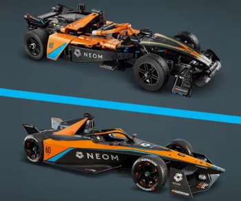 Детски комплект за игра конструктор LEGO® Technic 42169 – Състезателна кола NEOM McLaren Formula E