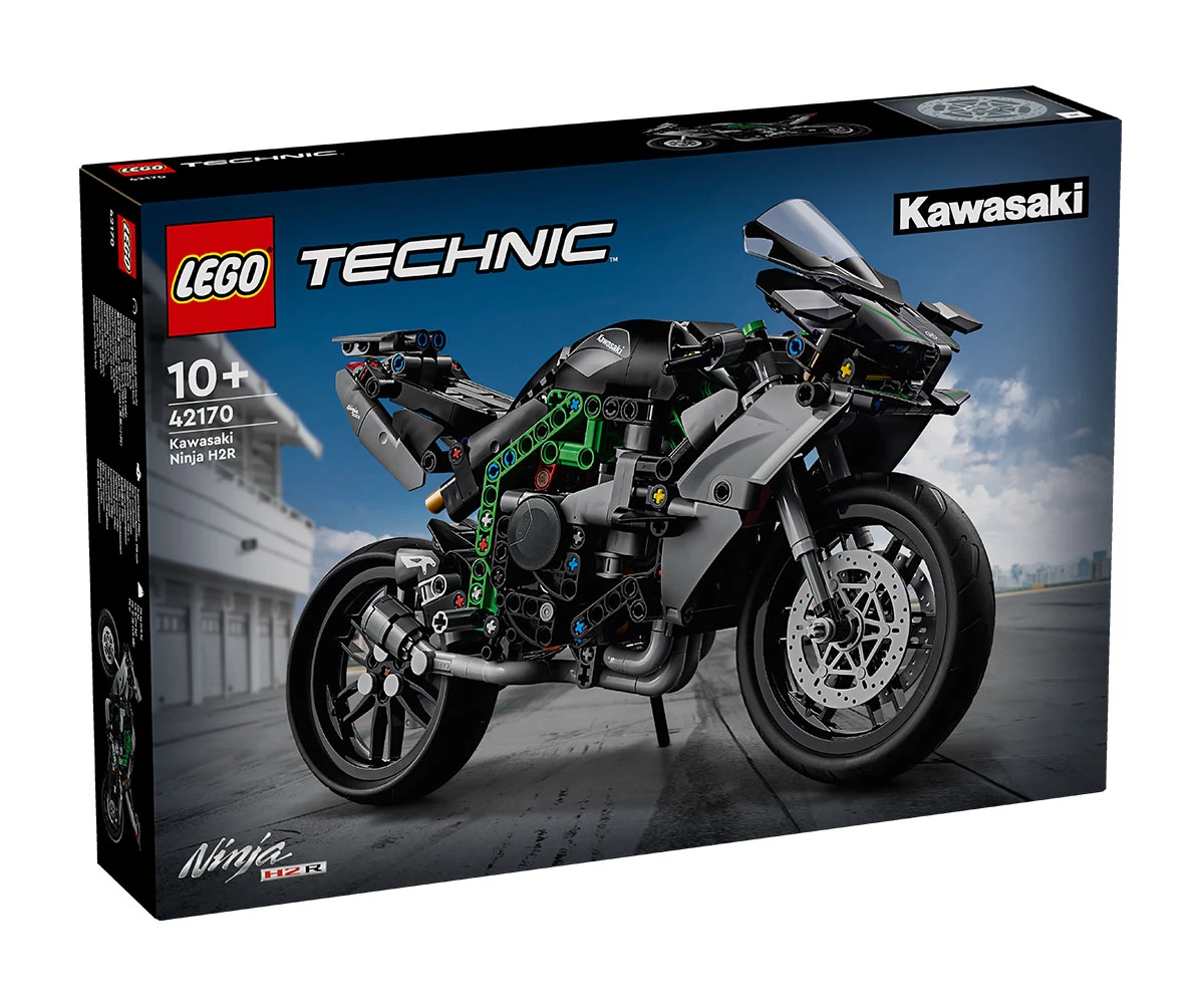 Детски комплект за игра конструктор LEGO® Technic 42170 - Мотоциклет Kawasaki Ninja H2R Конструктор ЛЕГО Technic 42170