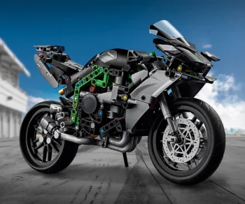 Детски комплект за игра конструктор LEGO® Technic 42170 – Мотоциклет Kawasaki Ninja H2R