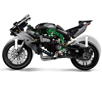 Детски комплект за игра конструктор LEGO® Technic 42170 – Мотоциклет Kawasaki Ninja H2R