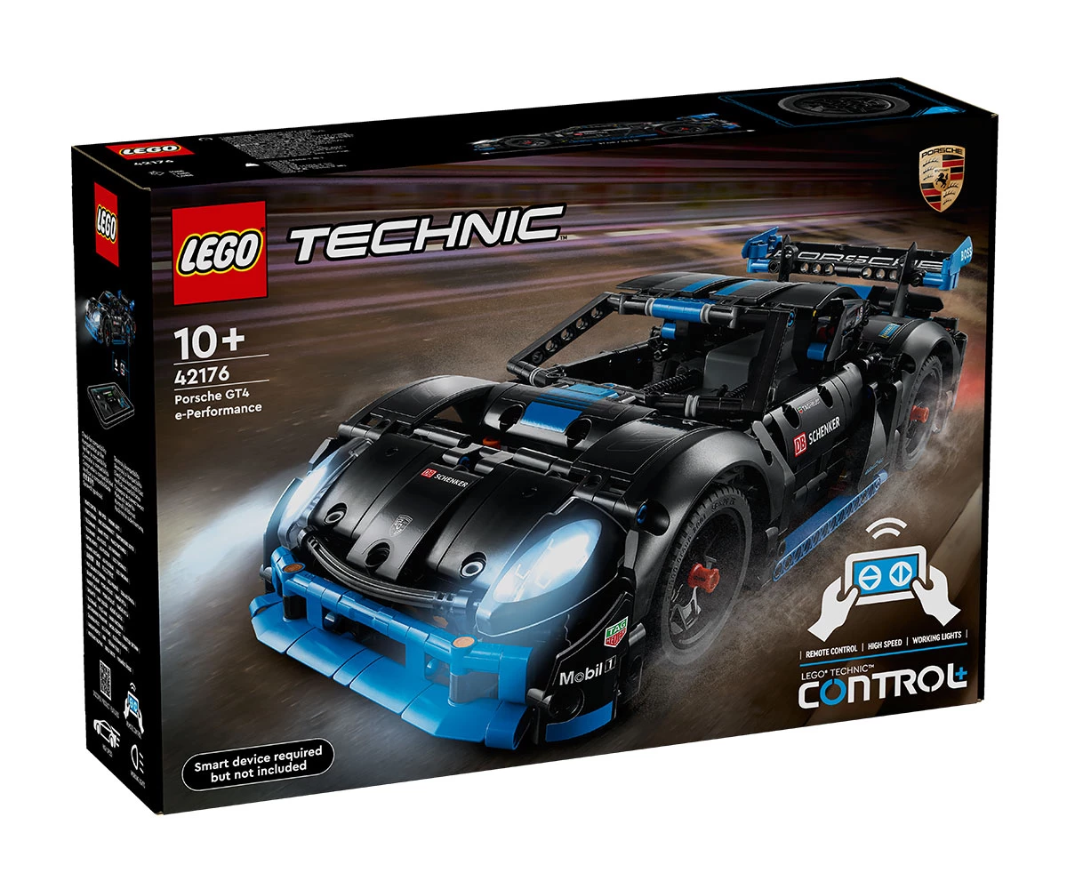 Детски комплект за игра LEGO® Technic 42176 - Състезателна кола PORSCHE GT4 E-PERFORMANCE Конструктор ЛЕГО Technic 42176
