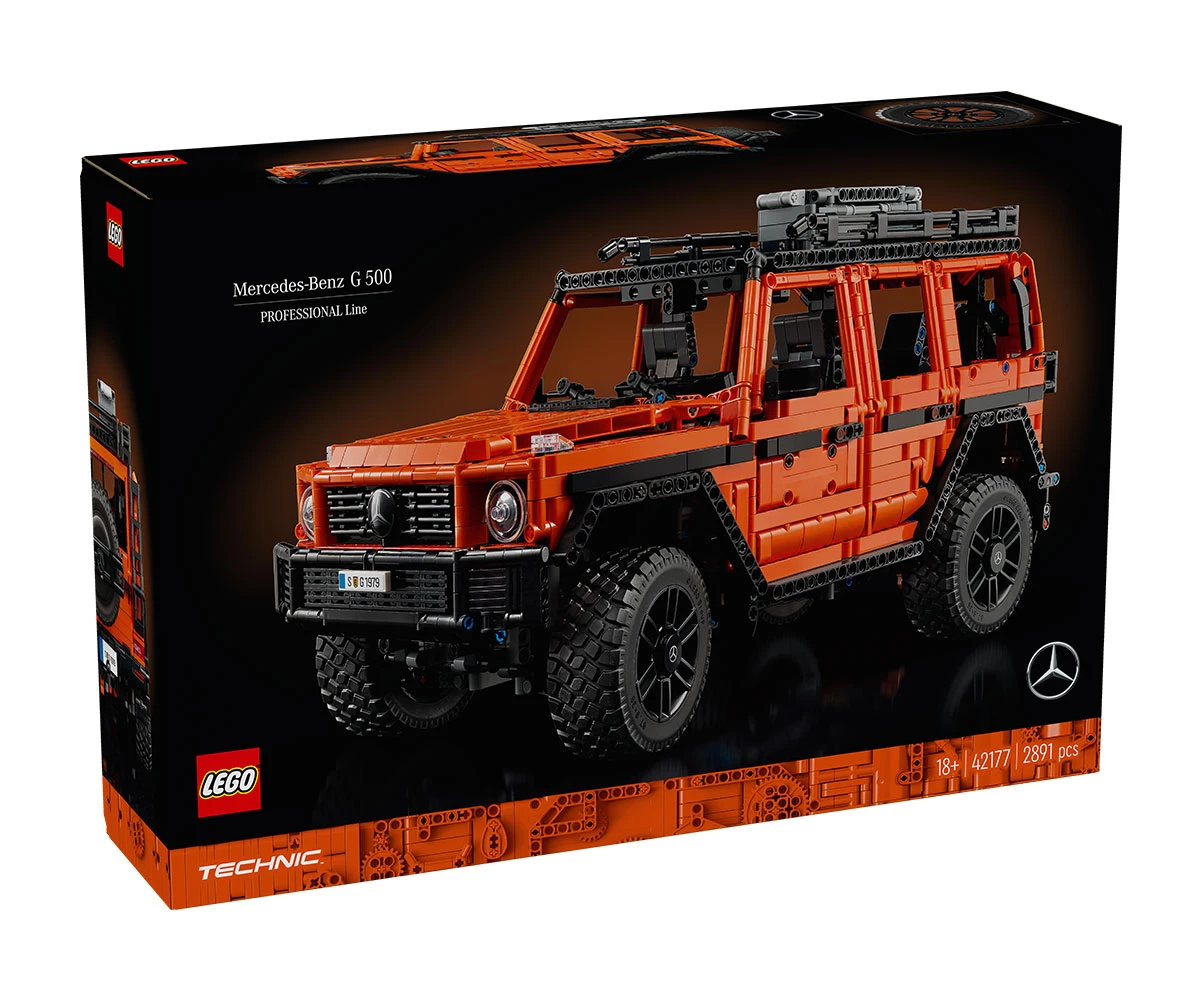 Детски комплект за игра LEGO® Technic™ 42177 - Mercedes-Benz G 500 PROFESSIONAL Line Конструктор ЛЕГО Technic 42177