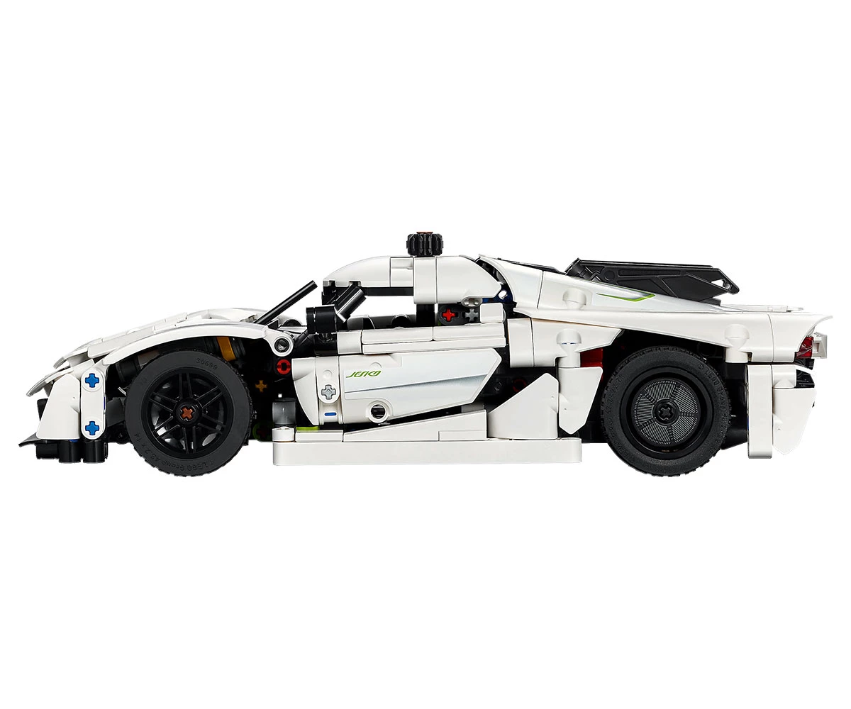 Детски комплект за игра LEGO® Technic 42184 - Бяла хиперкола Koenigsegg Jesko Absolut thumb 4 LEGO® Technic 42184 - Koenigsegg Jesko Absolut White Hypercar thumb 4