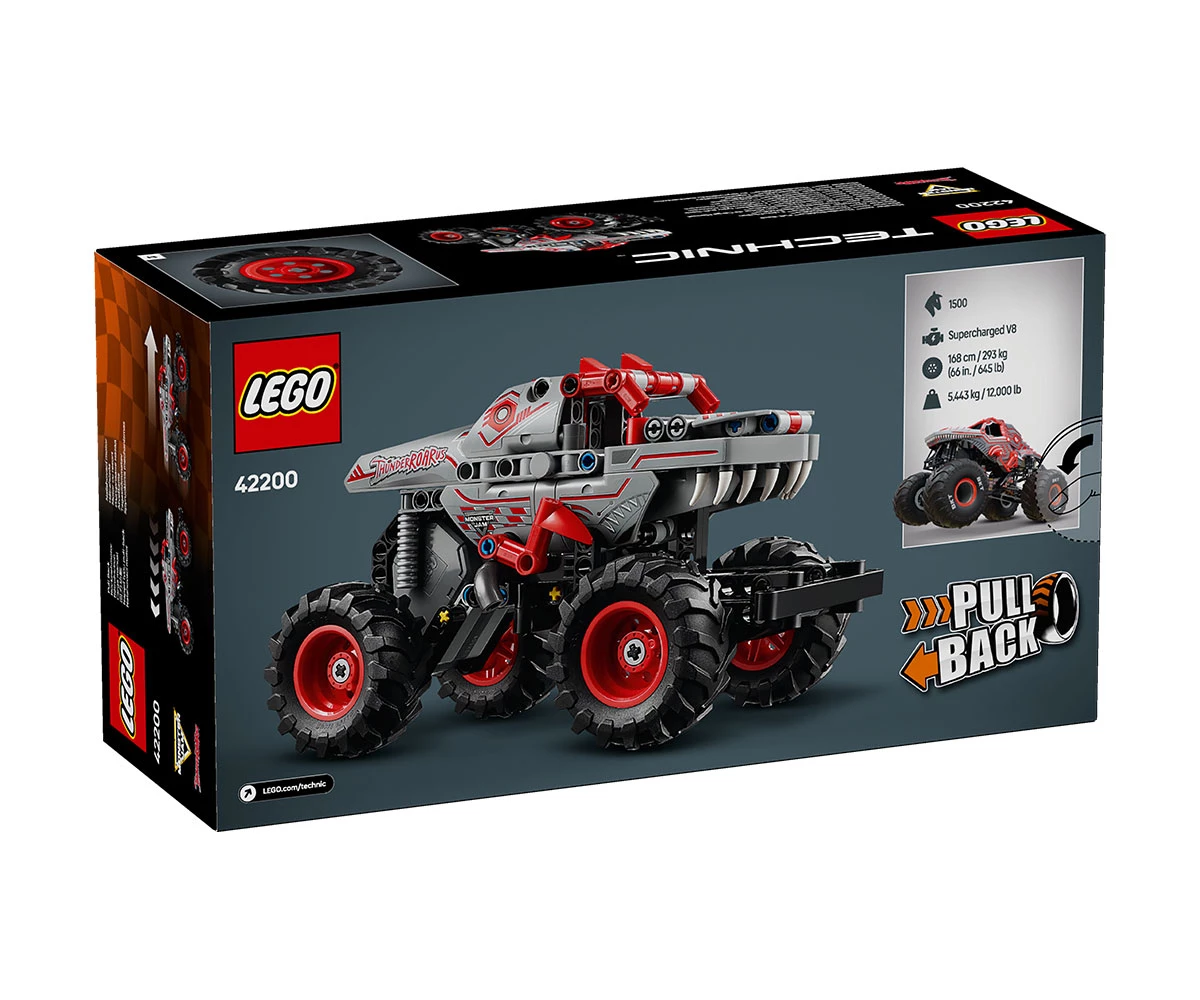 Детски комплект за игра LEGO® Technic 42200 - Monster Jam™ Thunderroarus™ с издърпване thumb 3 Конструктор ЛЕГО Technic 42200 thumb 3