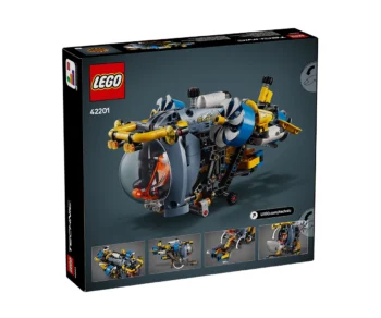 Детски комплект за игра LEGO® Technic 42201 – Дълбоководна изследователска подводница