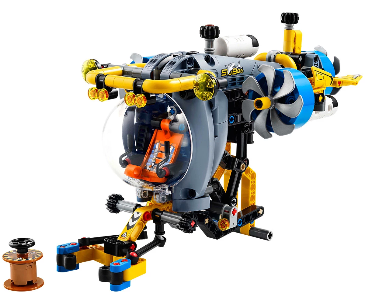Детски комплект за игра LEGO® Technic 42201 - Дълбоководна изследователска подводница thumb 3 Конструктор ЛЕГО Technic 42201 thumb 3