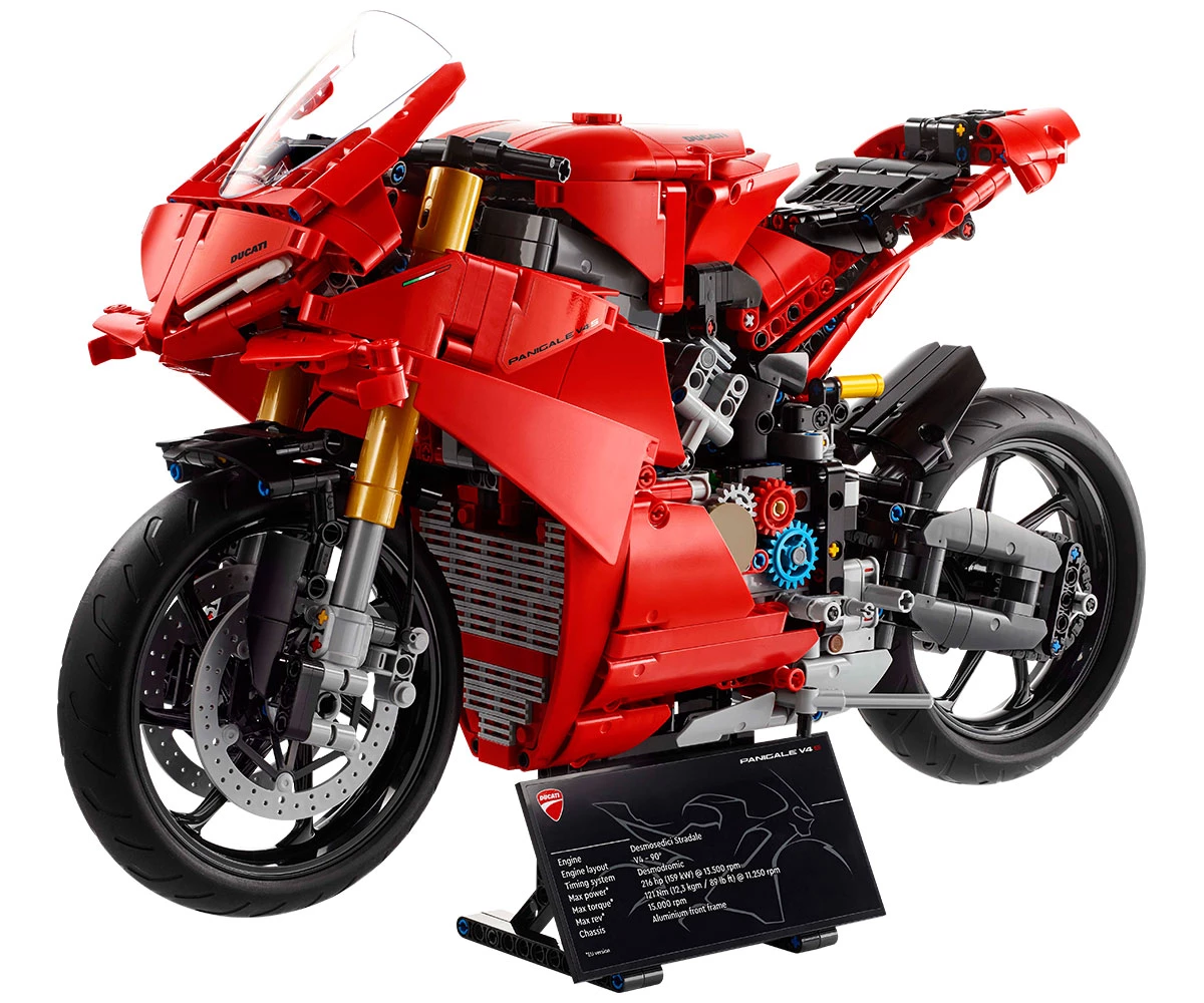 Детски комплект за игра LEGO® Technic 42202 - Мотоциклет Ducati Panigale V4 S thumb 3 Конструктор ЛЕГО Technic 42202 thumb 3