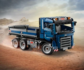 Детски комплект за игра LEGO® Technic 42203 – Самосвал с подвижно ремарке