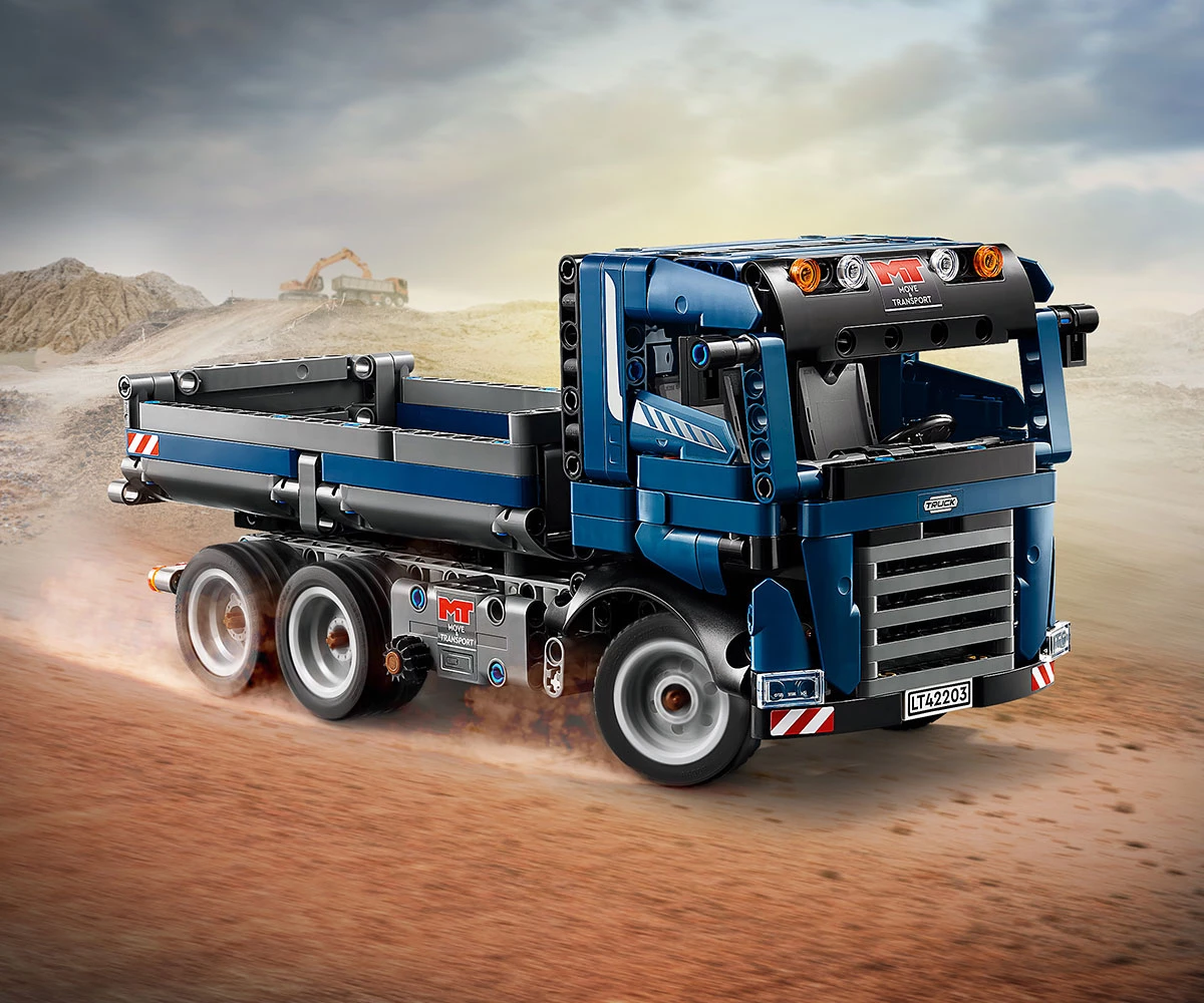 Детски комплект за игра LEGO® Technic 42203 - Самосвал с подвижно ремарке thumb 13 Конструктор ЛЕГО Technic 42203 thumb 13