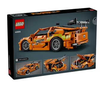 Детски комплект за игра LEGO® Technic 42204 – Fast and Furious Toyota Supra MK4