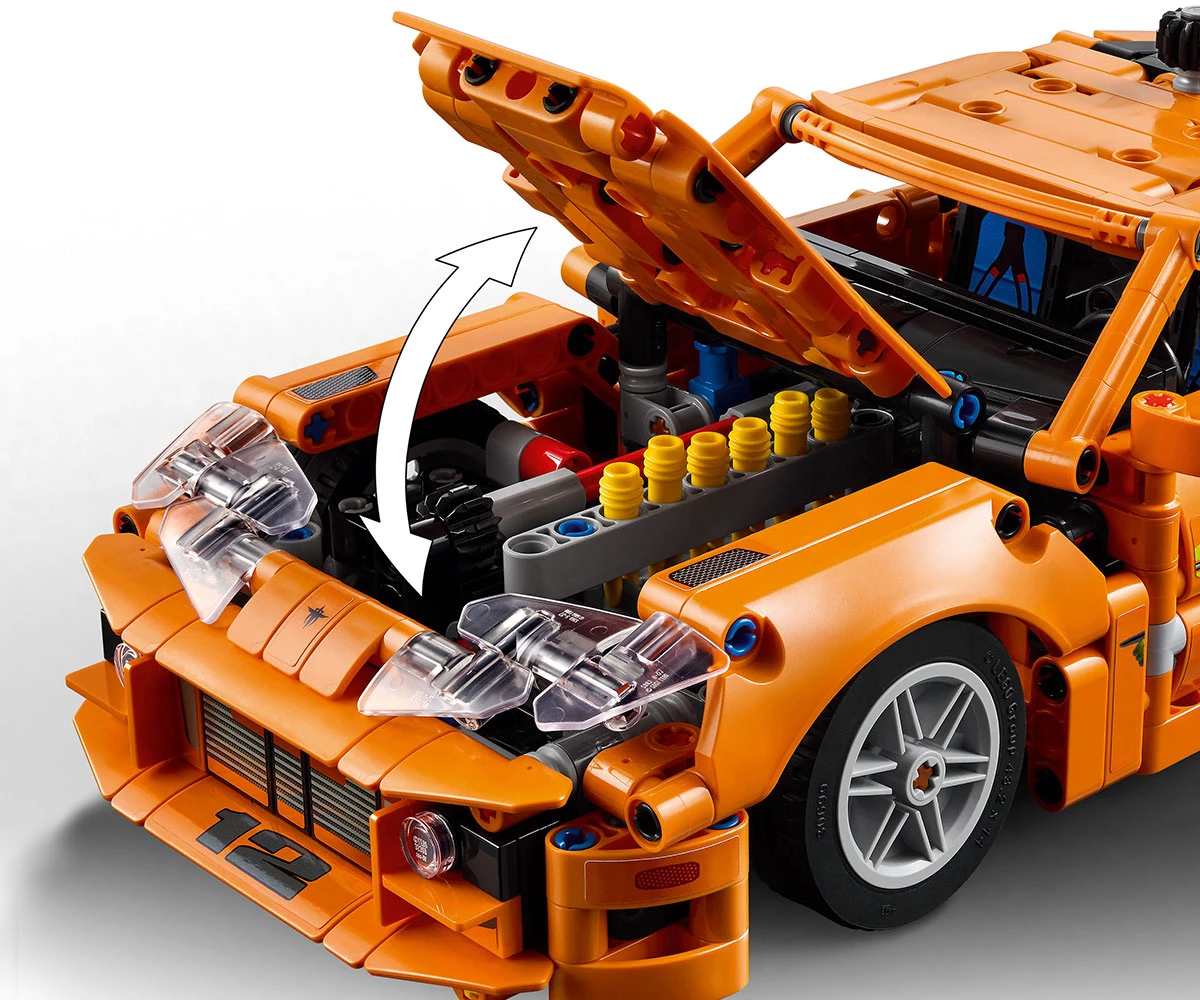 Детски комплект за игра LEGO® Technic 42204 - Fast and Furious Toyota Supra MK4 thumb 4 Конструктор ЛЕГО Technic 42204 thumb 4