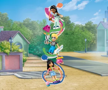 Детски комплект за игра LEGO® Friends 42614 – Магазин за ретро мода
