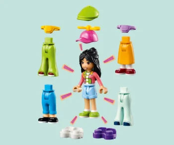 Детски комплект за игра LEGO® Friends 42614 – Магазин за ретро мода