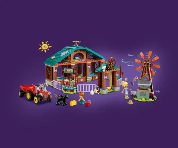 Детски комплект за игра LEGO® Friends 42617 – Ферма-убежище за животни