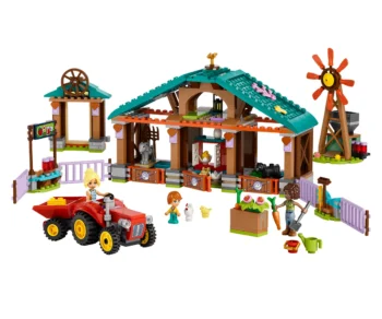 Детски комплект за игра LEGO® Friends 42617 – Ферма-убежище за животни