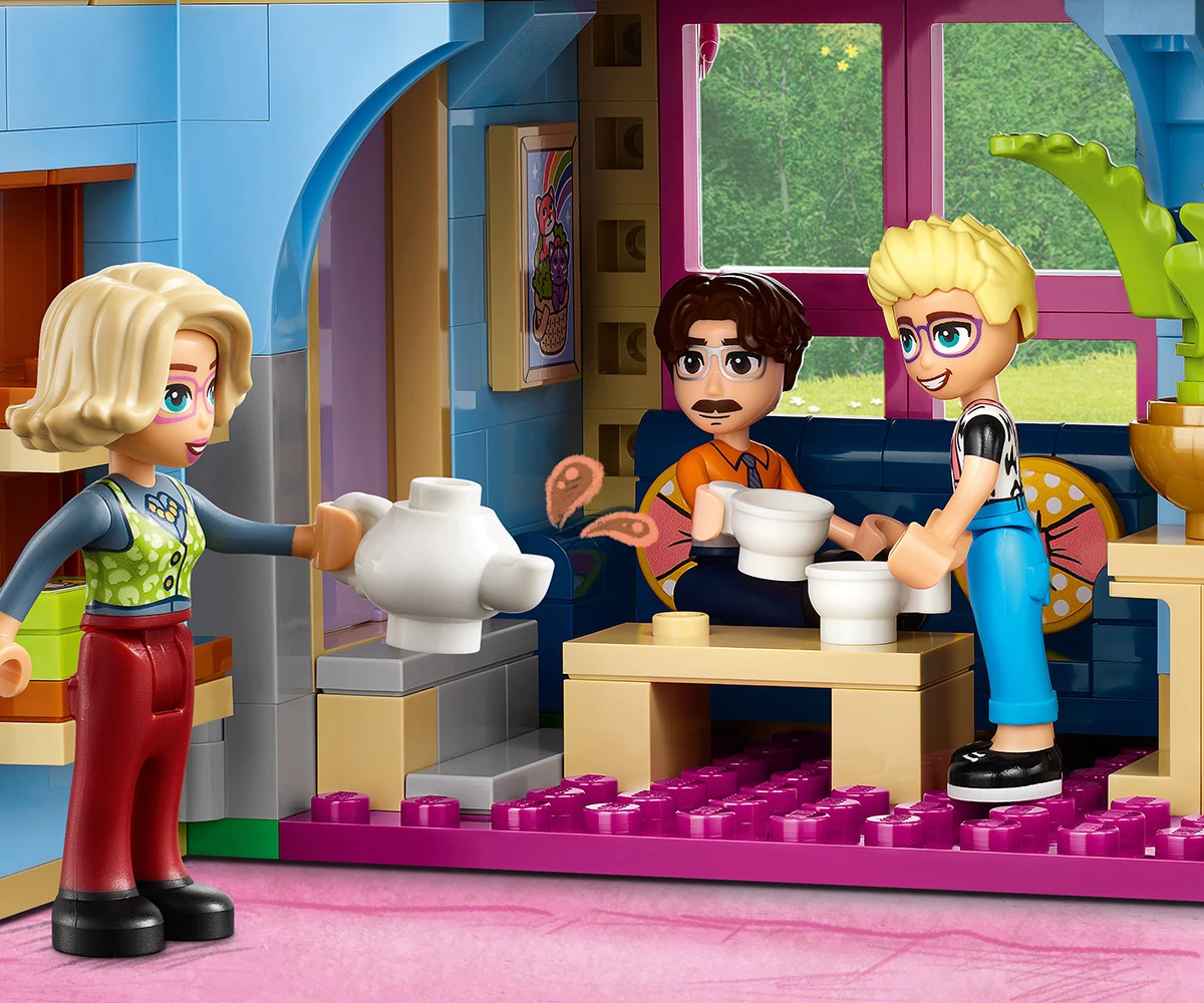 Детски комплект за игра LEGO® Friends 42620 - Семейните къщи на Оли и Пейсли thumb 9 Конструктор ЛЕГО Friends 42620 thumb 9