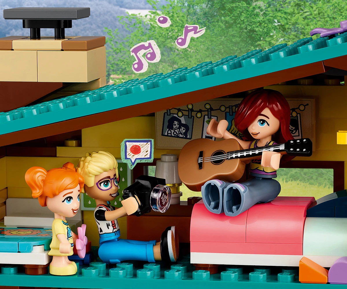 Детски комплект за игра LEGO® Friends 42620 - Семейните къщи на Оли и Пейсли thumb 12 Конструктор ЛЕГО Friends 42620 thumb 12