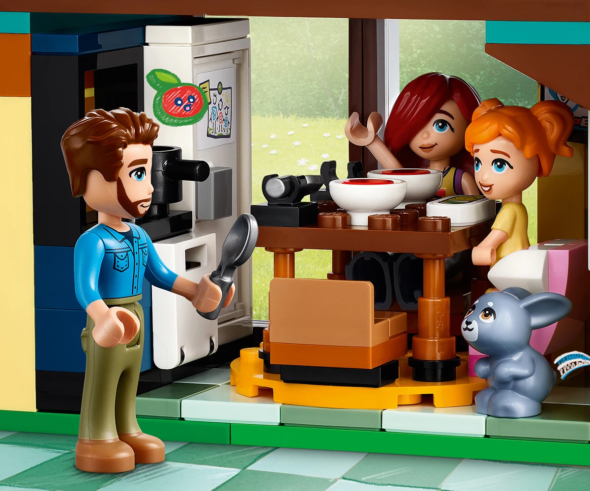 Детски комплект за игра LEGO® Friends 42620 - Семейните къщи на Оли и Пейсли thumb 13 Конструктор ЛЕГО Friends 42620 thumb 13