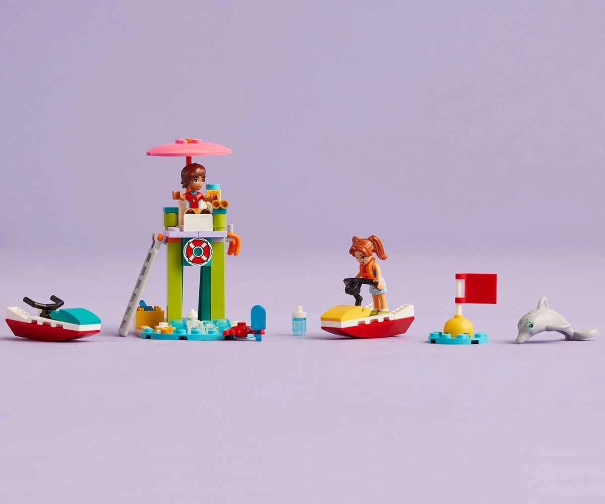 Детски комплект за игра LEGO® Friends 42623 - Плажен воден скутер thumb 8 Конструктор ЛЕГО Friends 42623 thumb 8