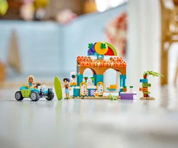 Детски комплект за игра LEGO® Friends 42625 – Щанд за шейкове на плажа