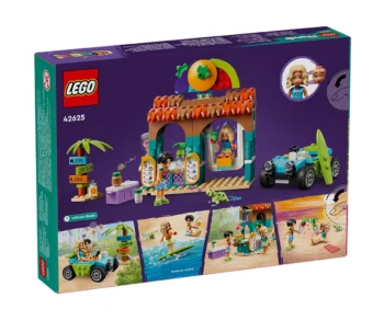 Детски комплект за игра LEGO® Friends 42625 – Щанд за шейкове на плажа