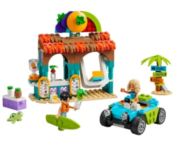 Детски комплект за игра LEGO® Friends 42625 – Щанд за шейкове на плажа