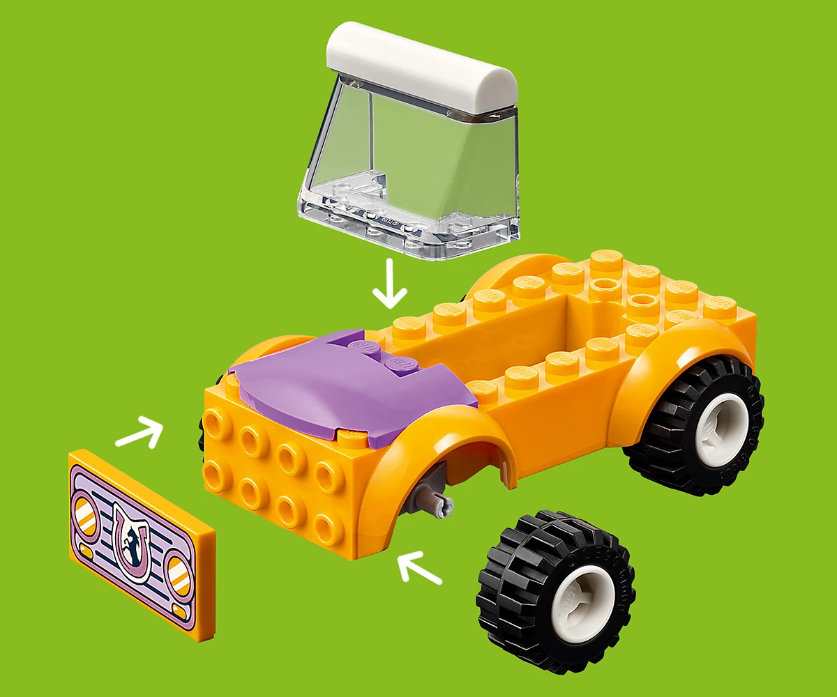 Детски комплект за игра LEGO® Friends 42634 - Ремарке за кон и пони thumb 7 Конструктор ЛЕГО Friends 42634 thumb 7