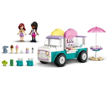 Детски комплект за игра LEGO® Friends 42644 – Камион за сладолед в Хартлейк Сити