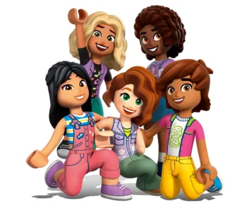 Детски комплект за игра LEGO® Friends 42644 – Камион за сладолед в Хартлейк Сити